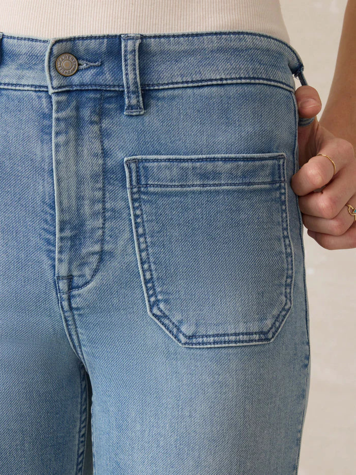 Stretch Terry Patch Pocket Pant