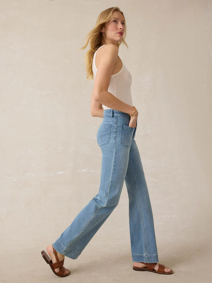 Stretch Terry Patch Pocket Pant