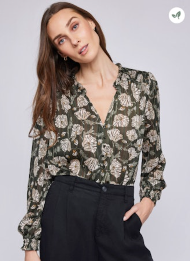 Sasha Chiffon Floral Top