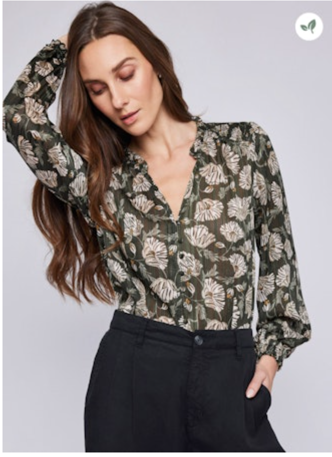 Sasha Chiffon Floral Top