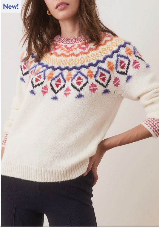 Archive Shasta Fair Isle Crewneck Sweater