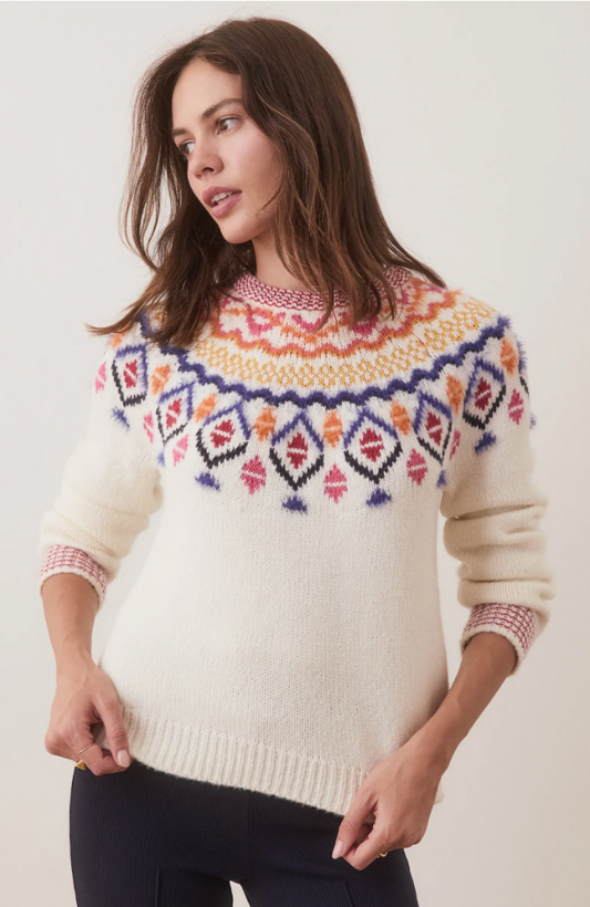 Archive Shasta Fair Isle Crewneck Sweater