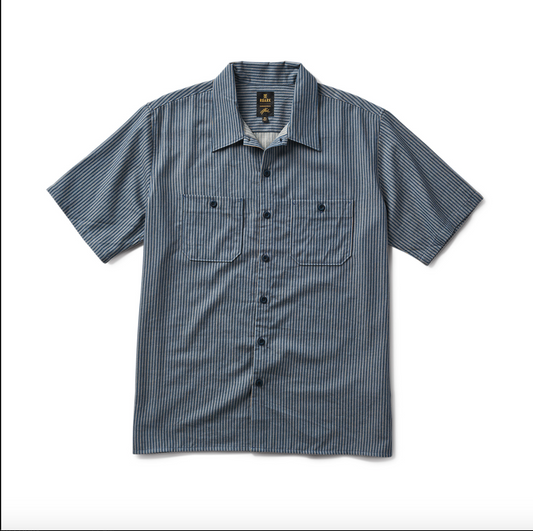 Burnt Woven Indigo