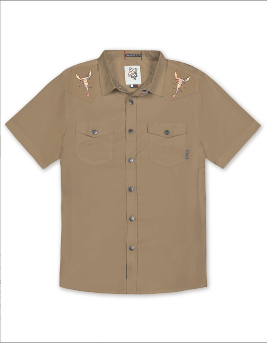 2 STINGERS Dissident Western Snap Button Up