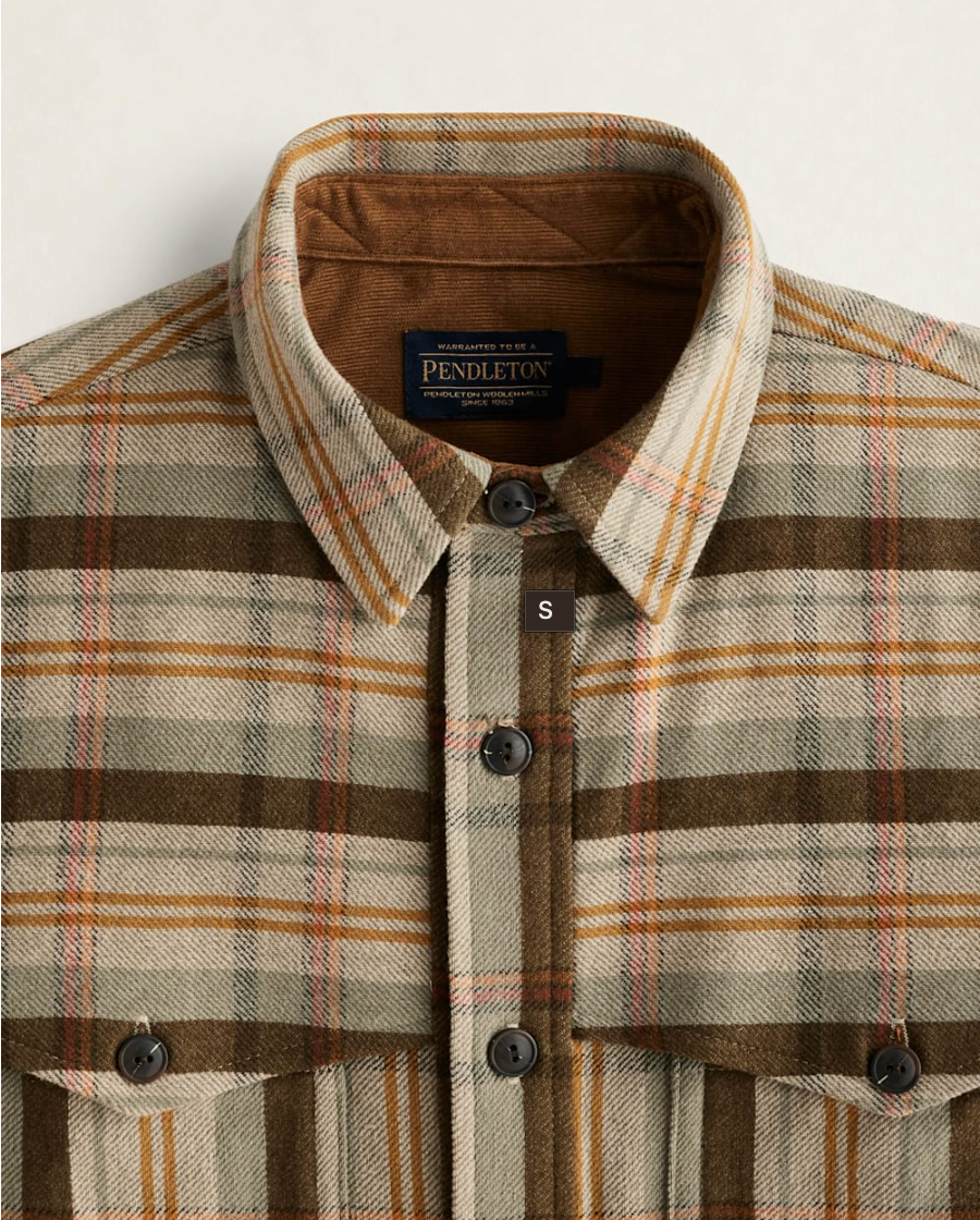 MEN'S PLAID WESTON PAWPINE SHIRT