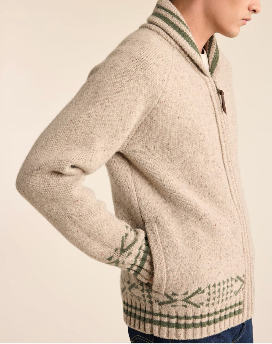 MEN'S SALMON FALLS LAMBSWOOL CARDIGAN