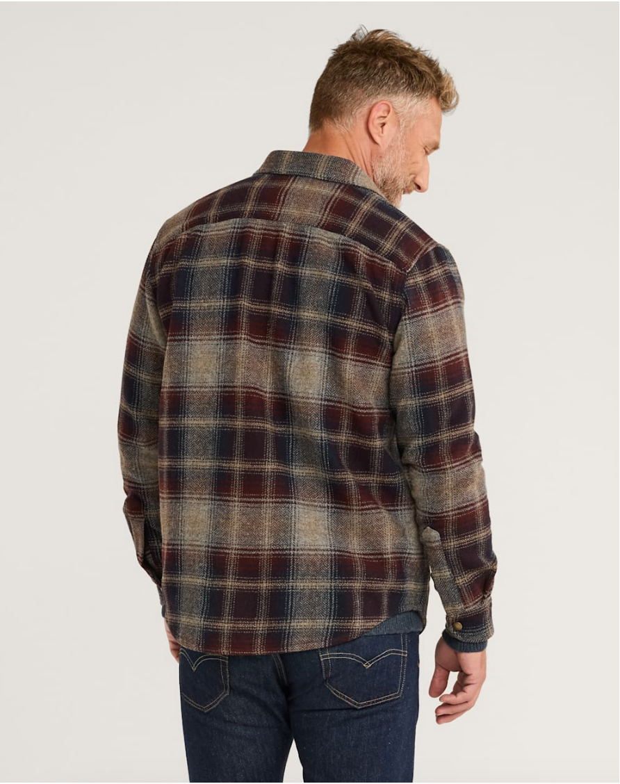 MEN'S PLAID FOREST SHIRT JACKET