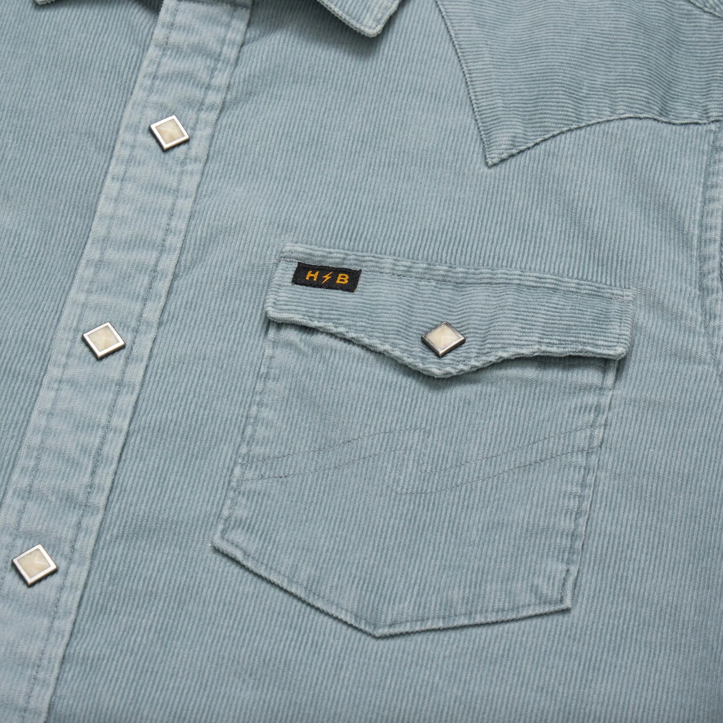 Banning Corduroy Snapshirt