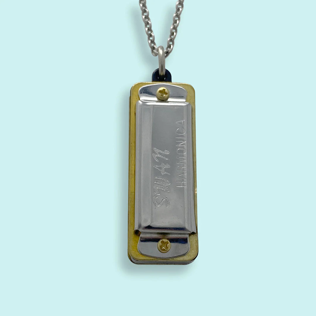 Harmonica Necklace