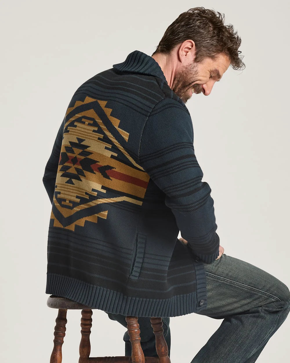 PENDLETON TUMALO RIDGE COTTON CARDIGAN