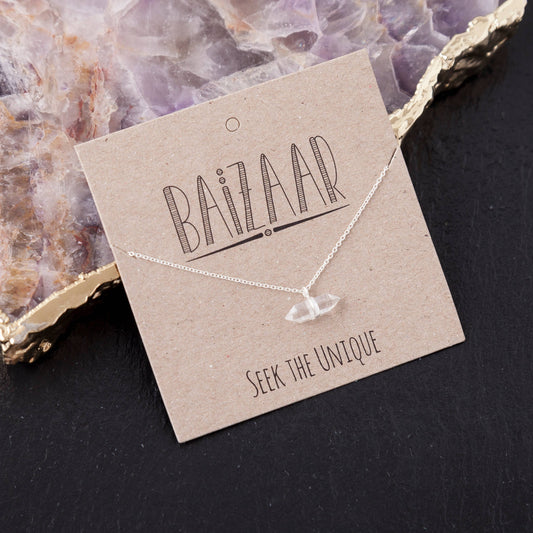 Sterling Silver Point Necklace