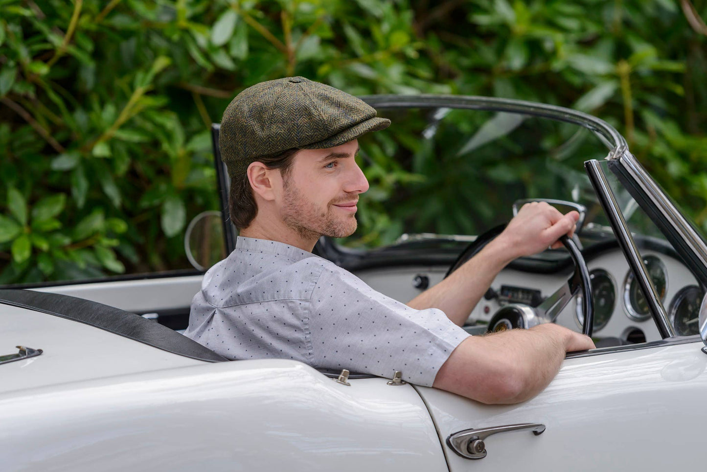 Driving Flat Cap - Made in Ireland