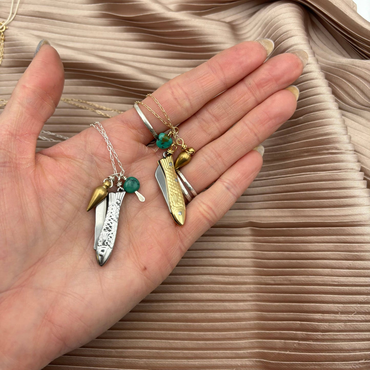 Handmade Feeesh Billie Necklace