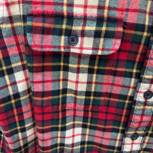 Vintage 1990s Polo by Ralph Lauren Flannel Cotton Soft Heavy L