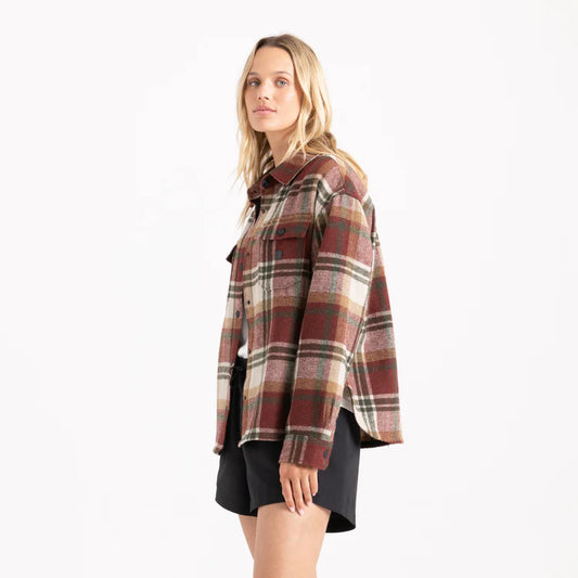 AMBERLY FLANNEL BUTTON UP