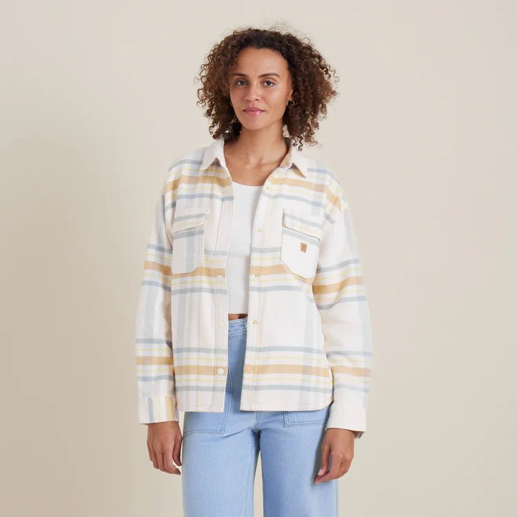 AMBERLY FLANNEL BUTTON UP - MST GoodsLong Sleeve ShirtRoark