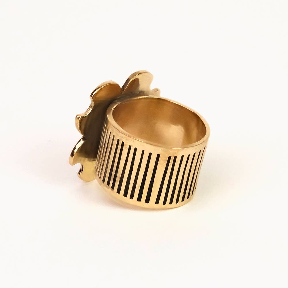 Amy Brass Bandana Slide Ring Bolo - MST GoodsBandanasHandker Bandanas