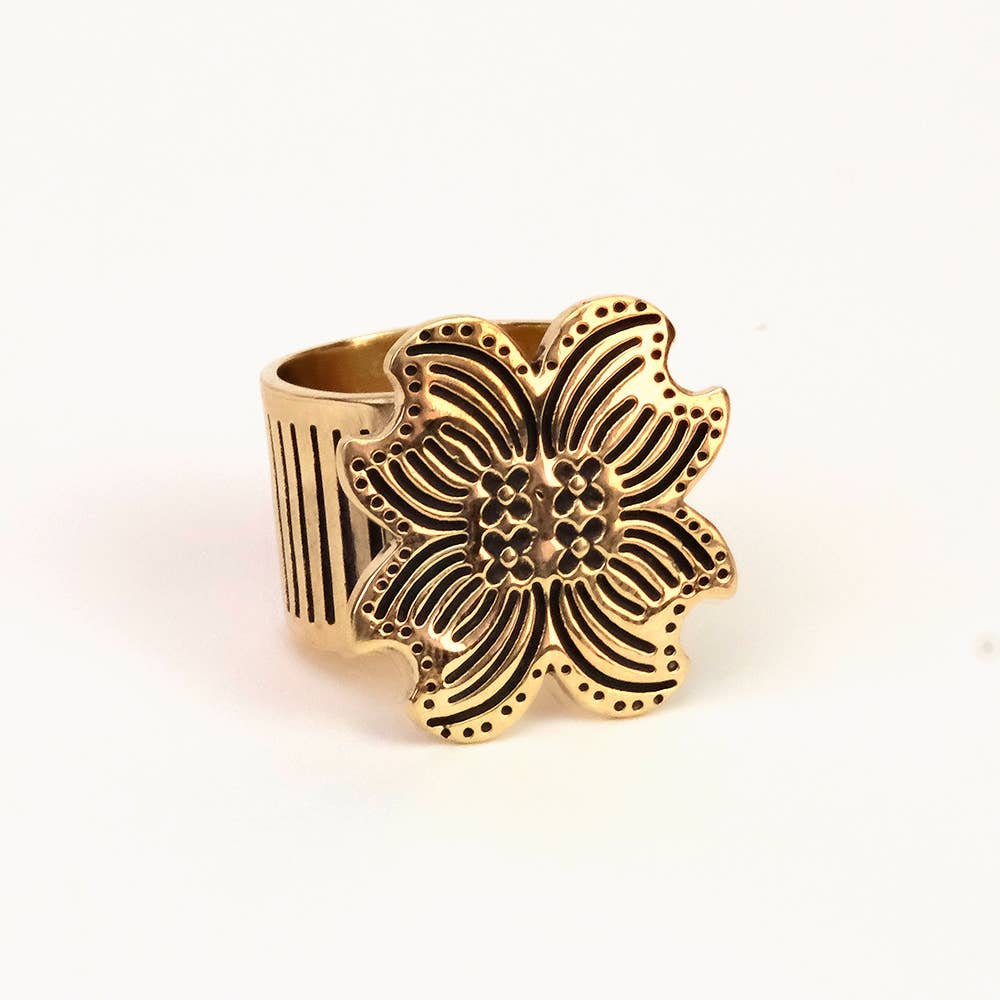 Amy Brass Bandana Slide Ring Bolo - MST GoodsBandanasHandker Bandanas