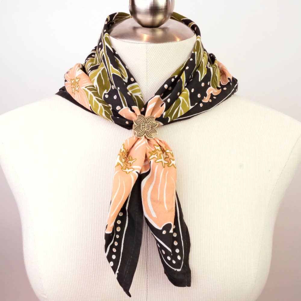 Amy Brass Bandana Slide Ring Bolo - MST GoodsBandanasHandker Bandanas
