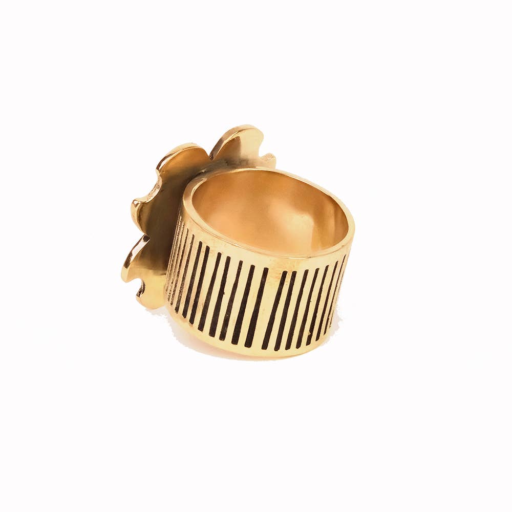Amy Brass Bandana Slide Ring Bolo - MST GoodsBandanasHandker Bandanas