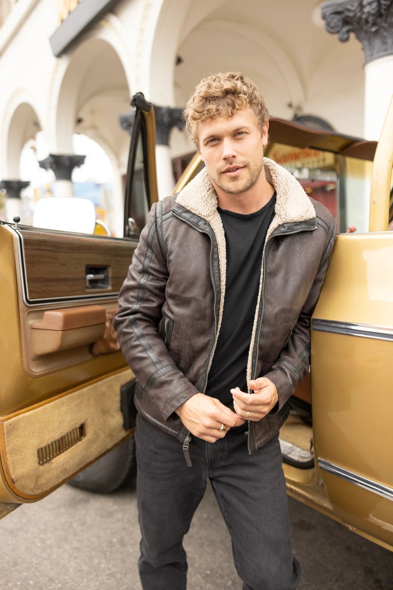 Anchorage CF Dark Brown Lambskin Jacket - MST GoodsMauritius