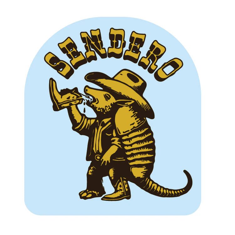 Armadillo Sticker Sendero - MST GoodsSendero Provisions Company