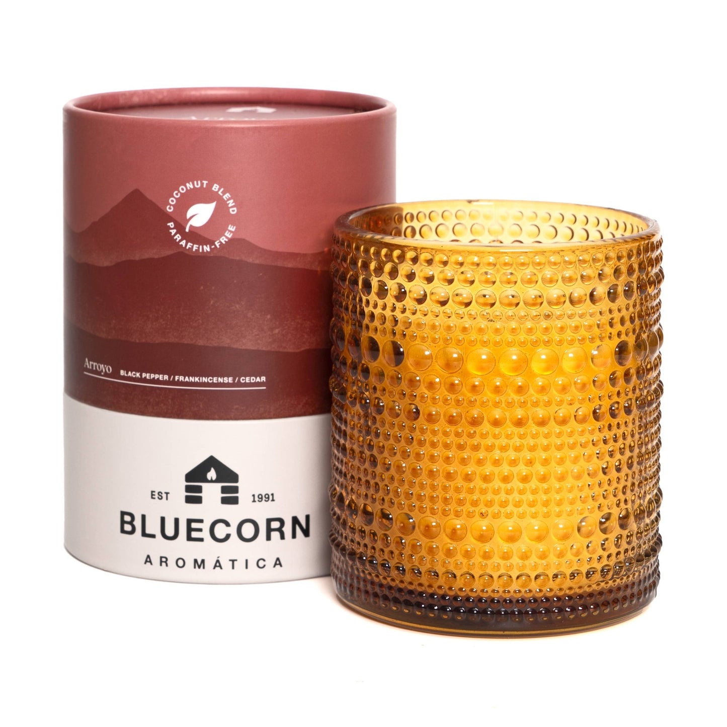 Arroyo Scented Candle – Spiced Citrus, Amber & Woody Notes - MST GoodsCandlesBluecorn Candles
