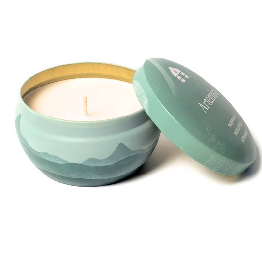 Artemisa Sage Scented Candle - Bluecorn Aromática - 8oz Tin - MST GoodsBluecorn Candles