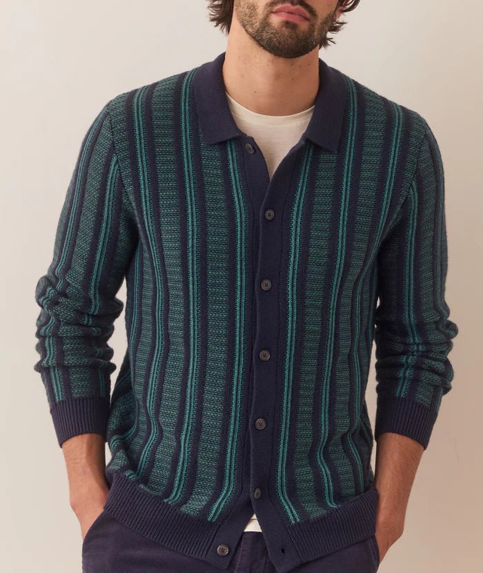 Arthur Sweater Button Down - MST GoodsMarine Layer