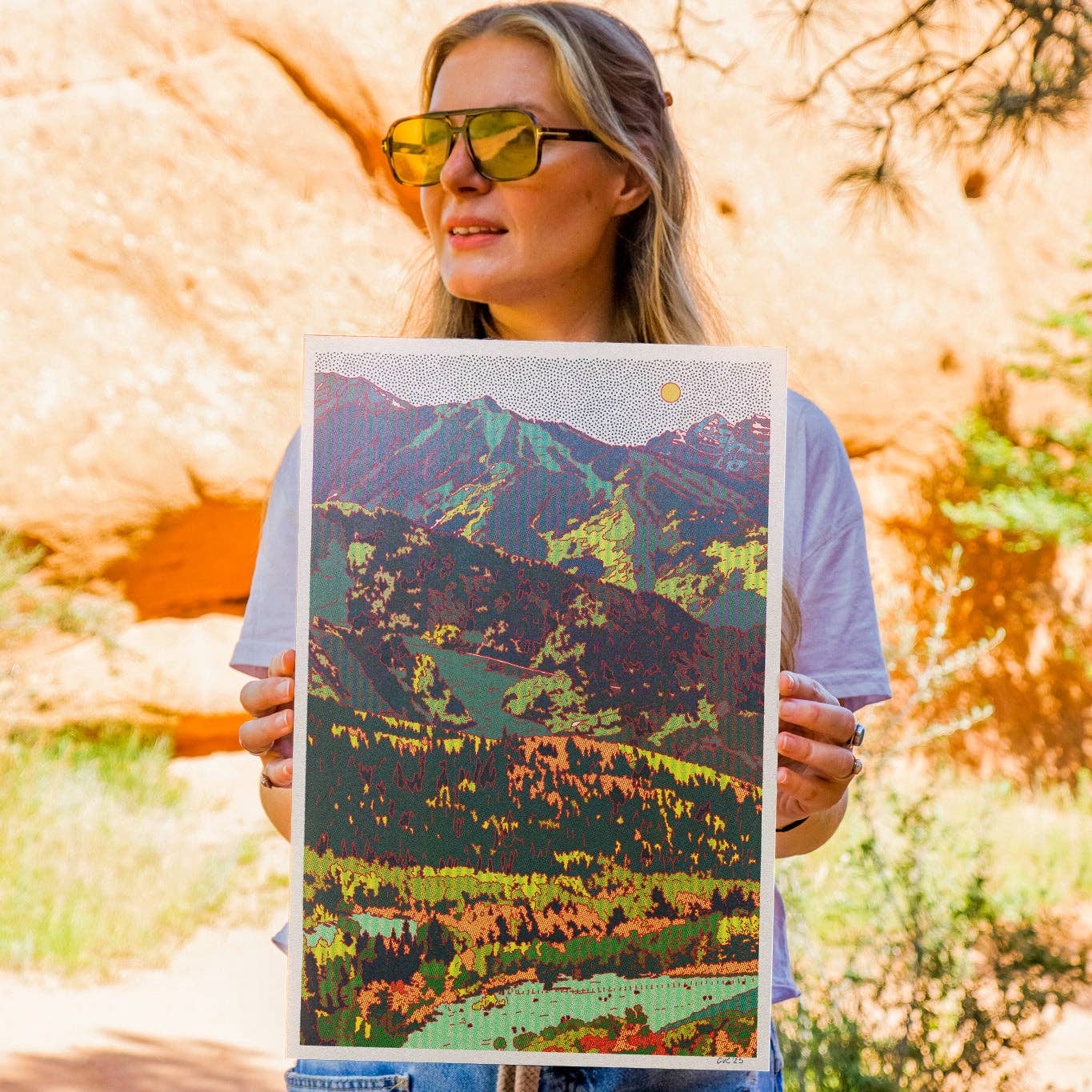 Aspen Mountain Print - MST GoodsCaroline Clark