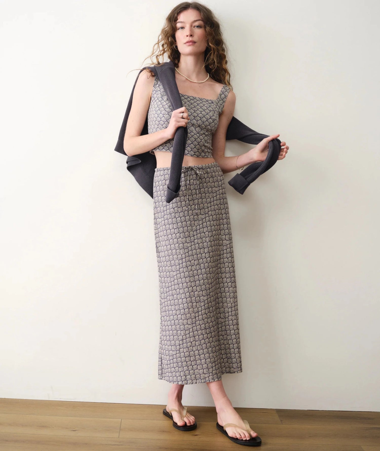 Avery Hemp Midi Skirt - MST GoodsMarine Layer