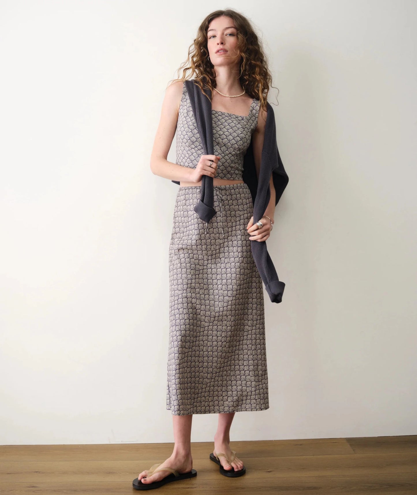 Avery Hemp Midi Skirt - MST GoodsMarine Layer