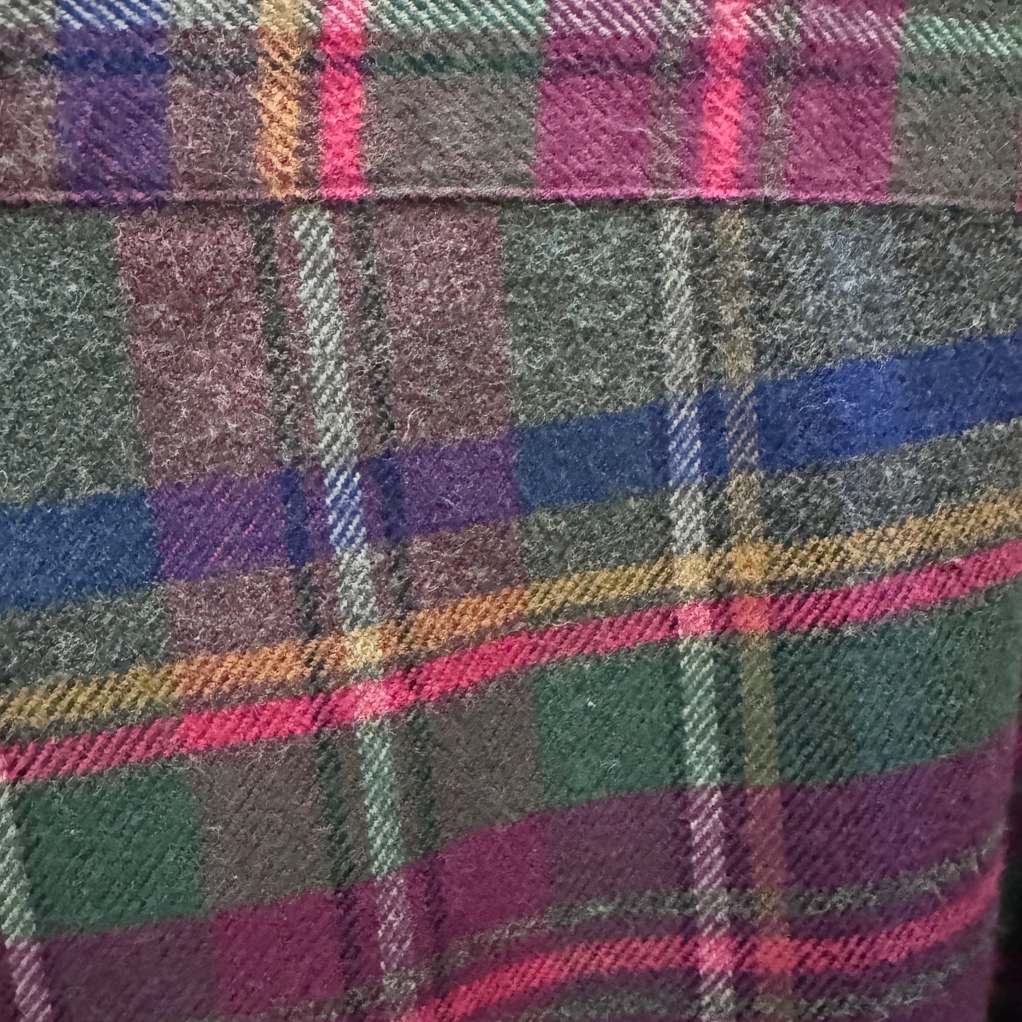 Vintage 1990s Polo Ralph Lauren Flannel Cotton Soft Heavy M