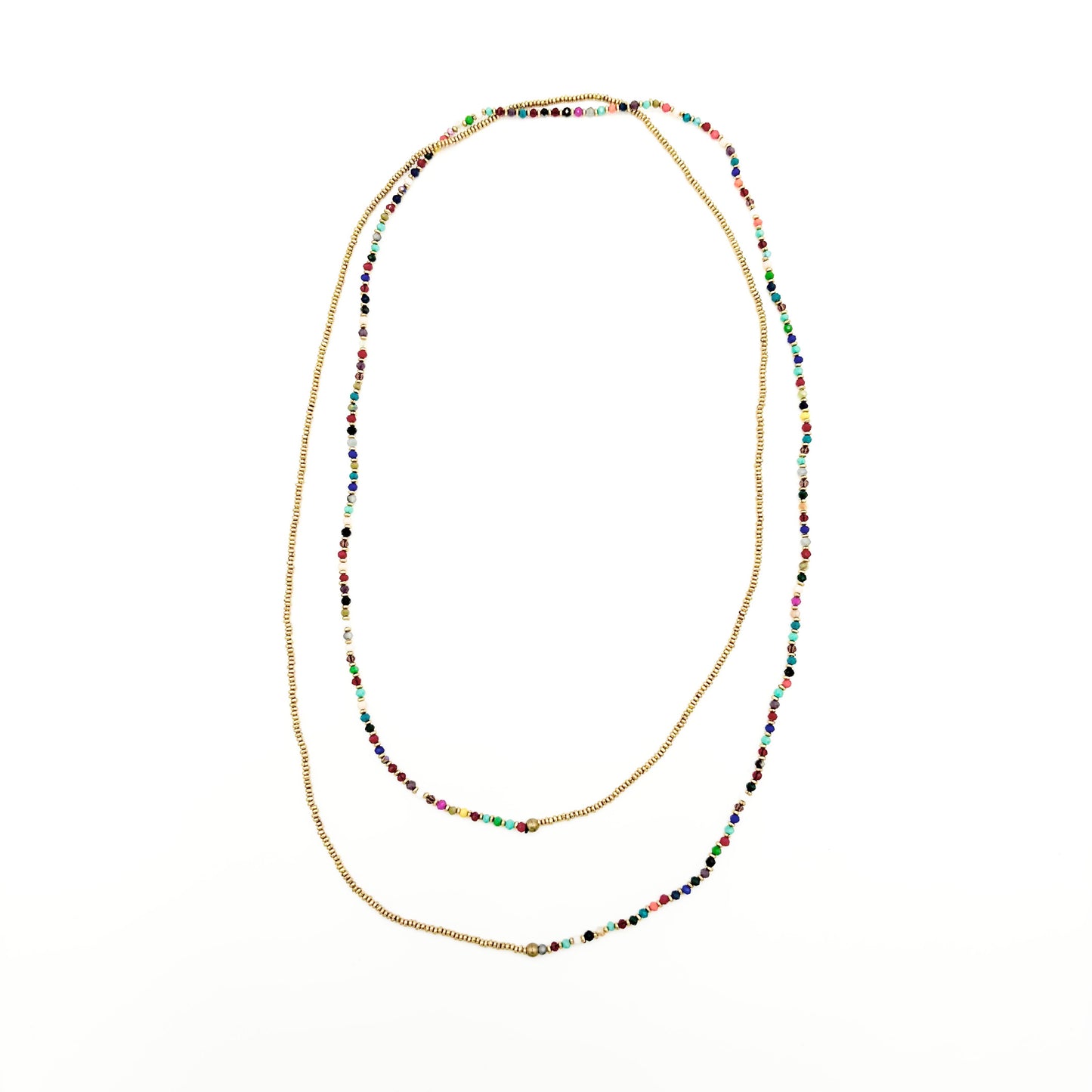 Color Pop Beaded Necklace - Best Seller