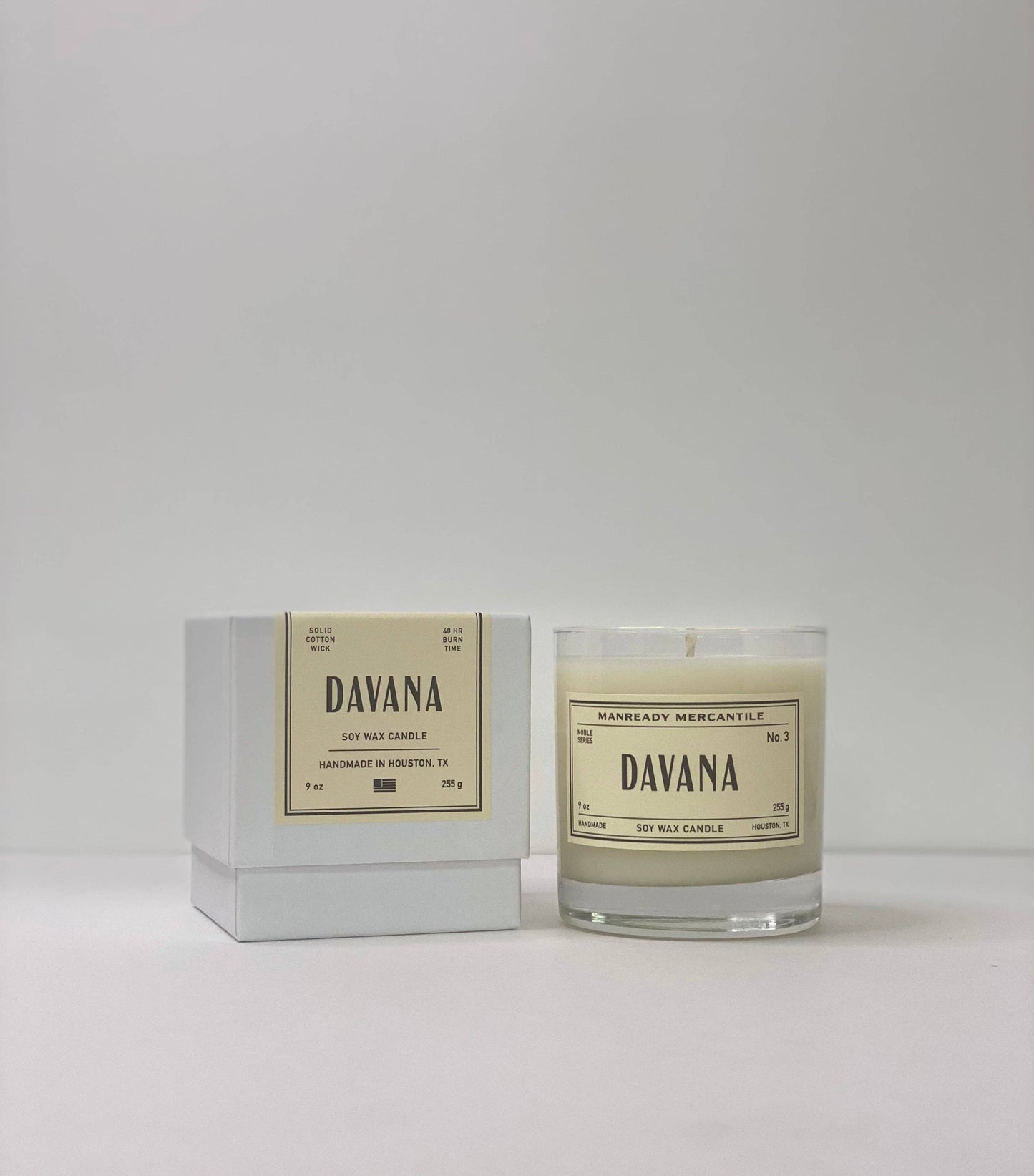 THE NOBLE SERIES SOY CANDLE | DAVANA