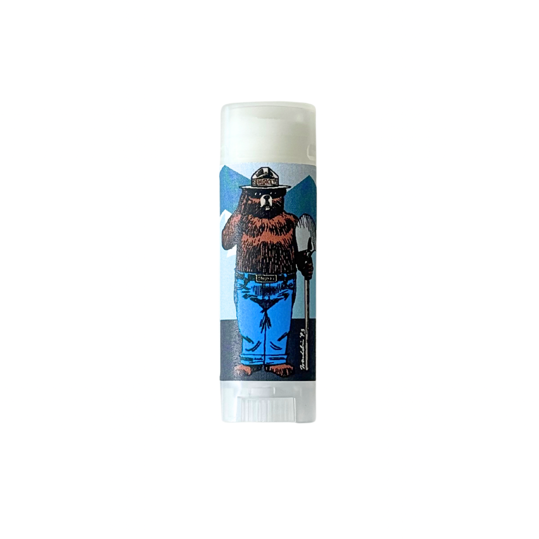 Smokey Bear Lip Balm - Peppermint