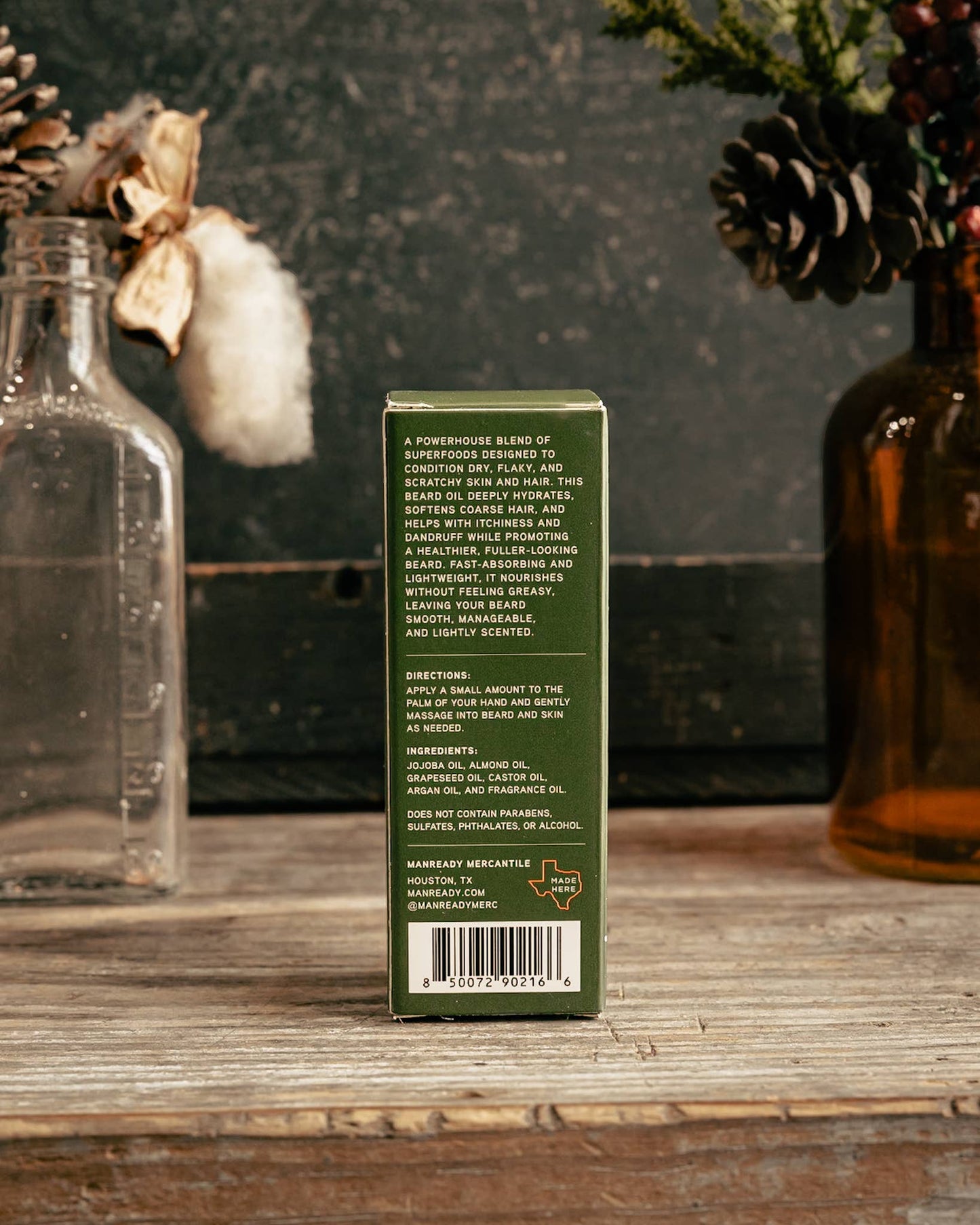 Beard Oil | The Americana Series | Green Label - MST GoodsManready Mercantile