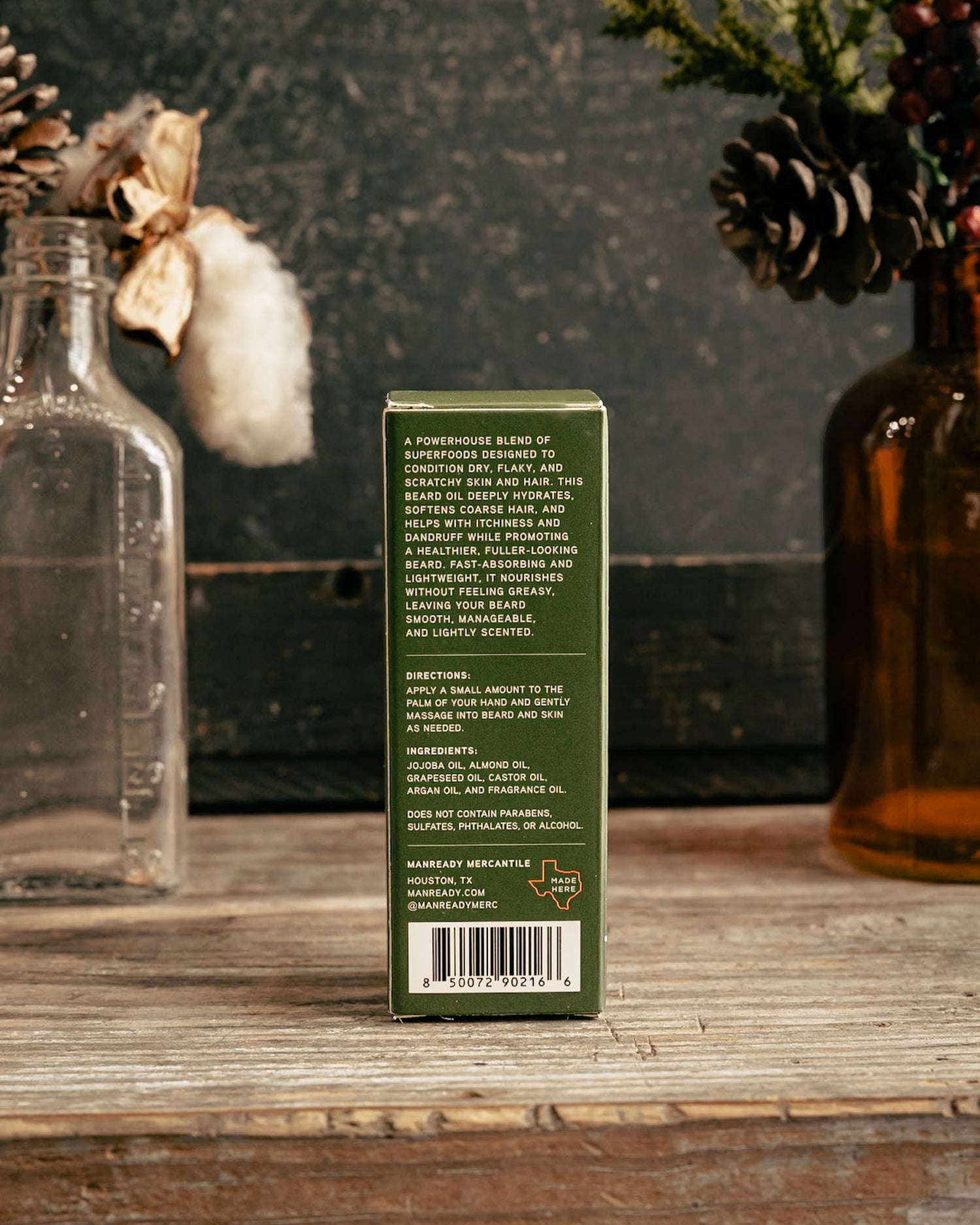 Beard Oil | The Americana Series | Green Label - MST GoodsManready Mercantile
