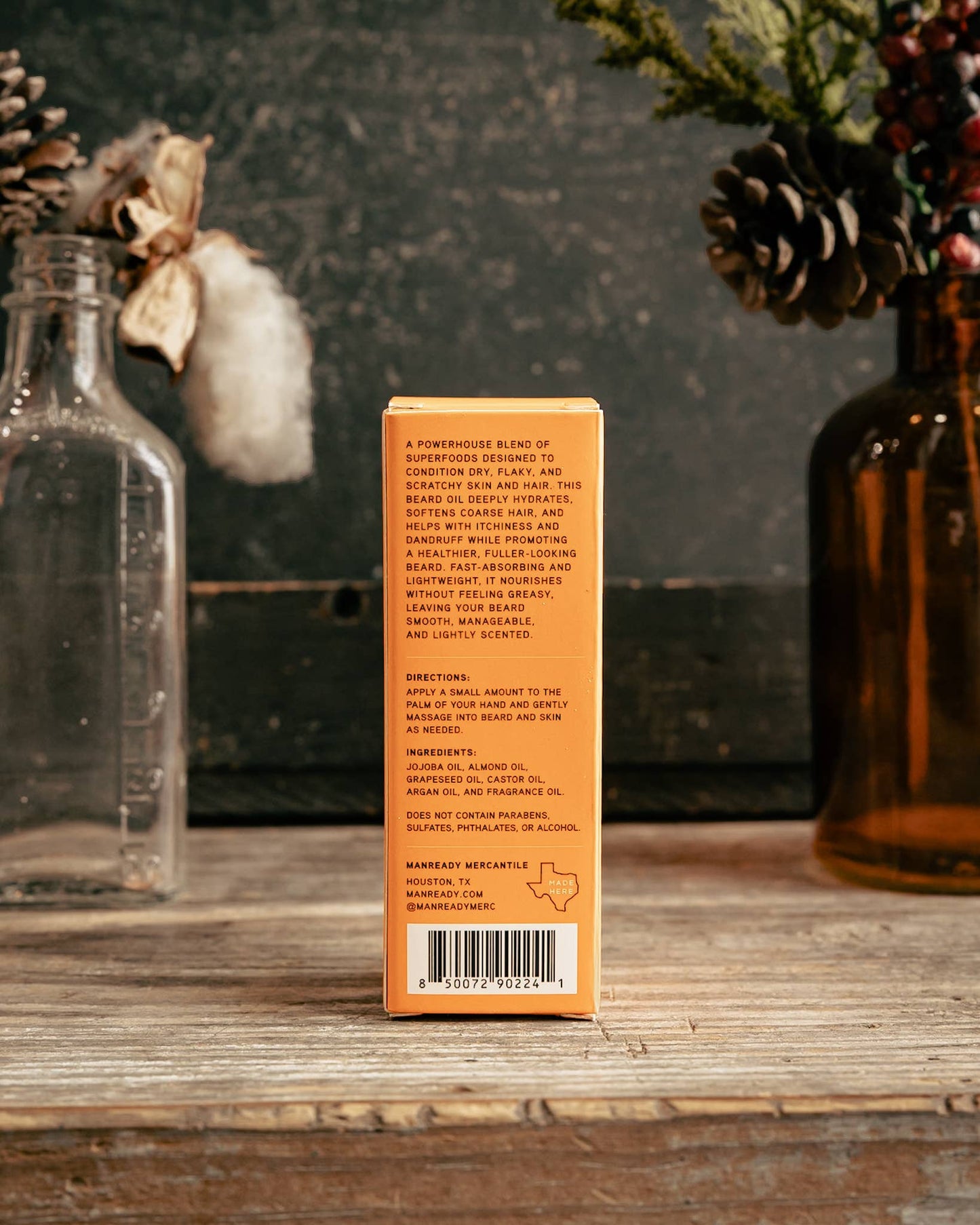 Beard Oil | The Americana Series | Orange Label - MST GoodsManready Mercantile
