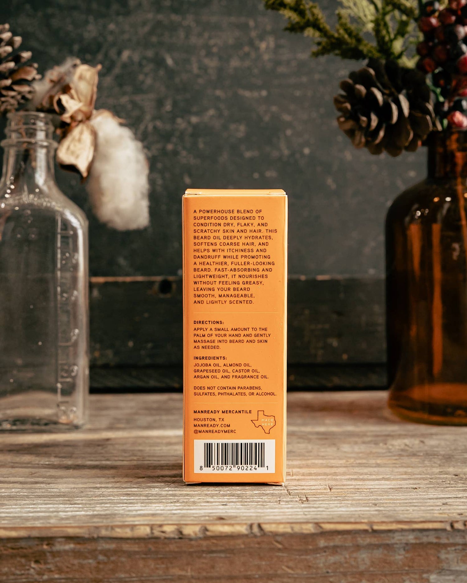 Beard Oil | The Americana Series | Orange Label - MST GoodsManready Mercantile