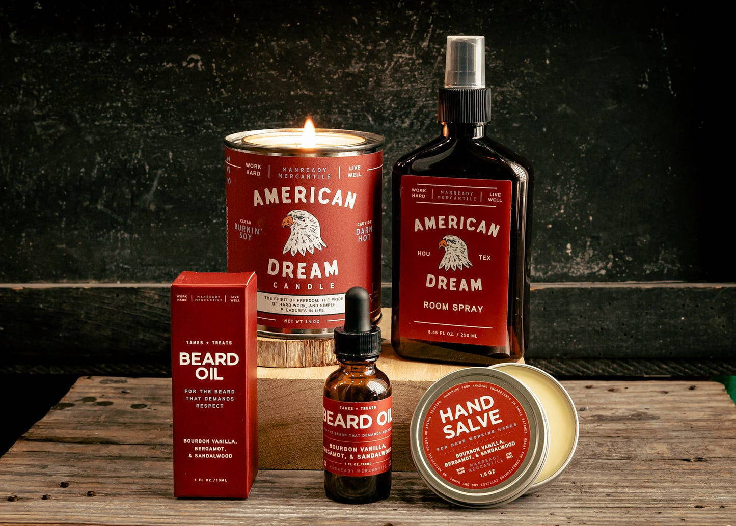 Beard Oil | The Americana Series | Red Label - MST GoodsManready Mercantile