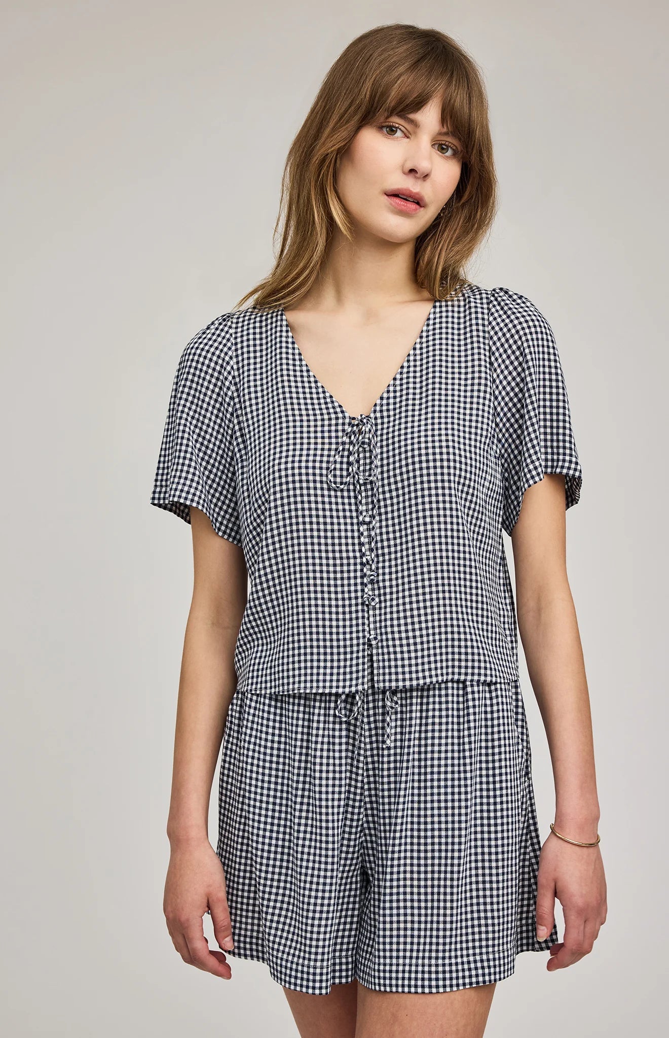 Becca Short Sleeve Blouse - MST GoodsGentle Fawn