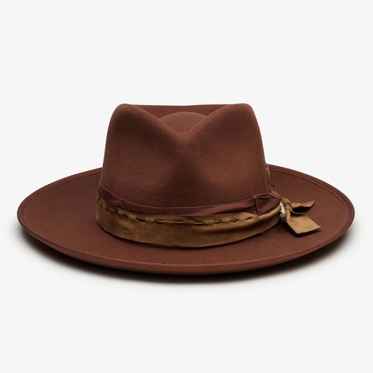 Bennie Cashmere Wool Fedora - MST GoodsWyeth