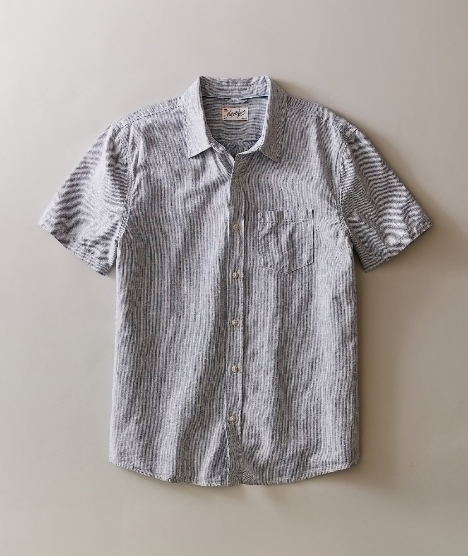 Better-Than-Linen Short Sleeve Shirt - MST GoodsMarine Layer