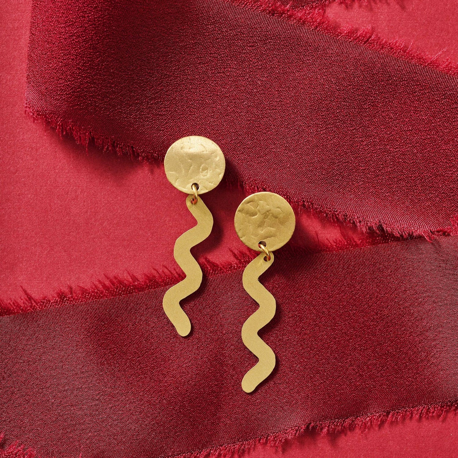 Bhavin Snake Post Earrings - MST GoodsTen Thousand Villages