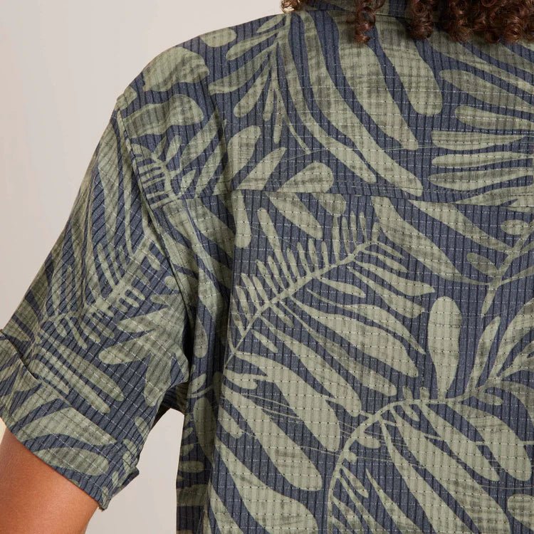 Bless Up Cropped Button Up Shirt - MST GoodsRoark
