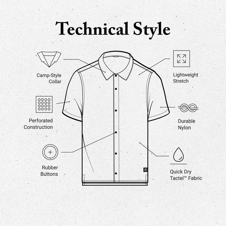 Bless Up Trail Button Up Shirt - MST GoodsRoark