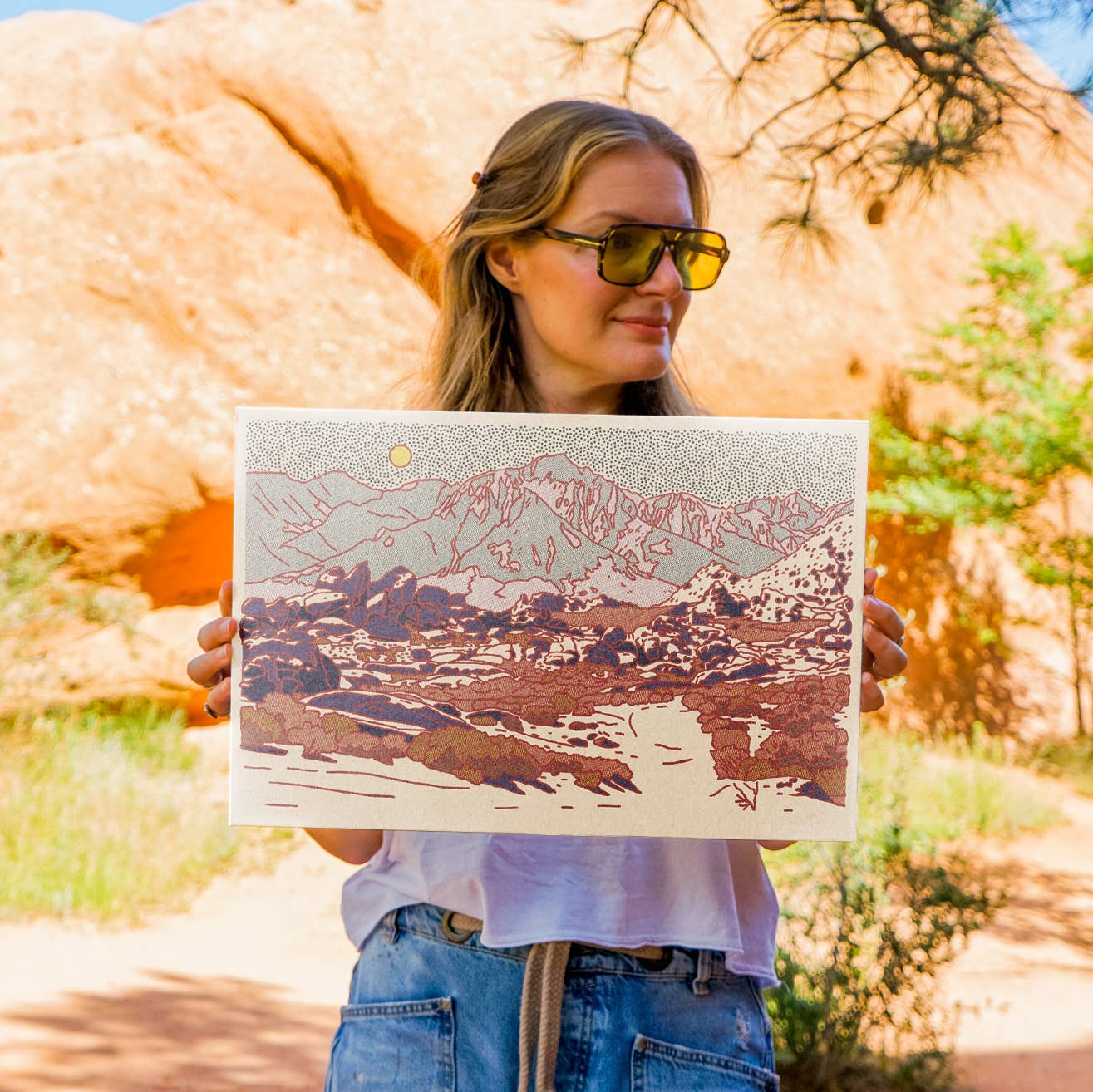 Blue Mountain Print - MST GoodsCaroline Clark