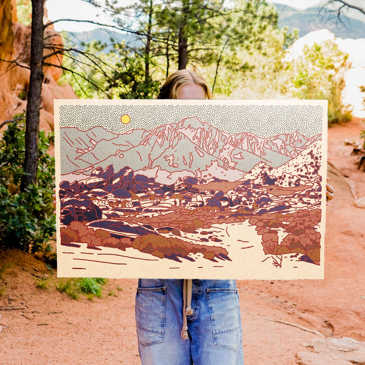 Blue Mountain Print - MST GoodsCaroline Clark
