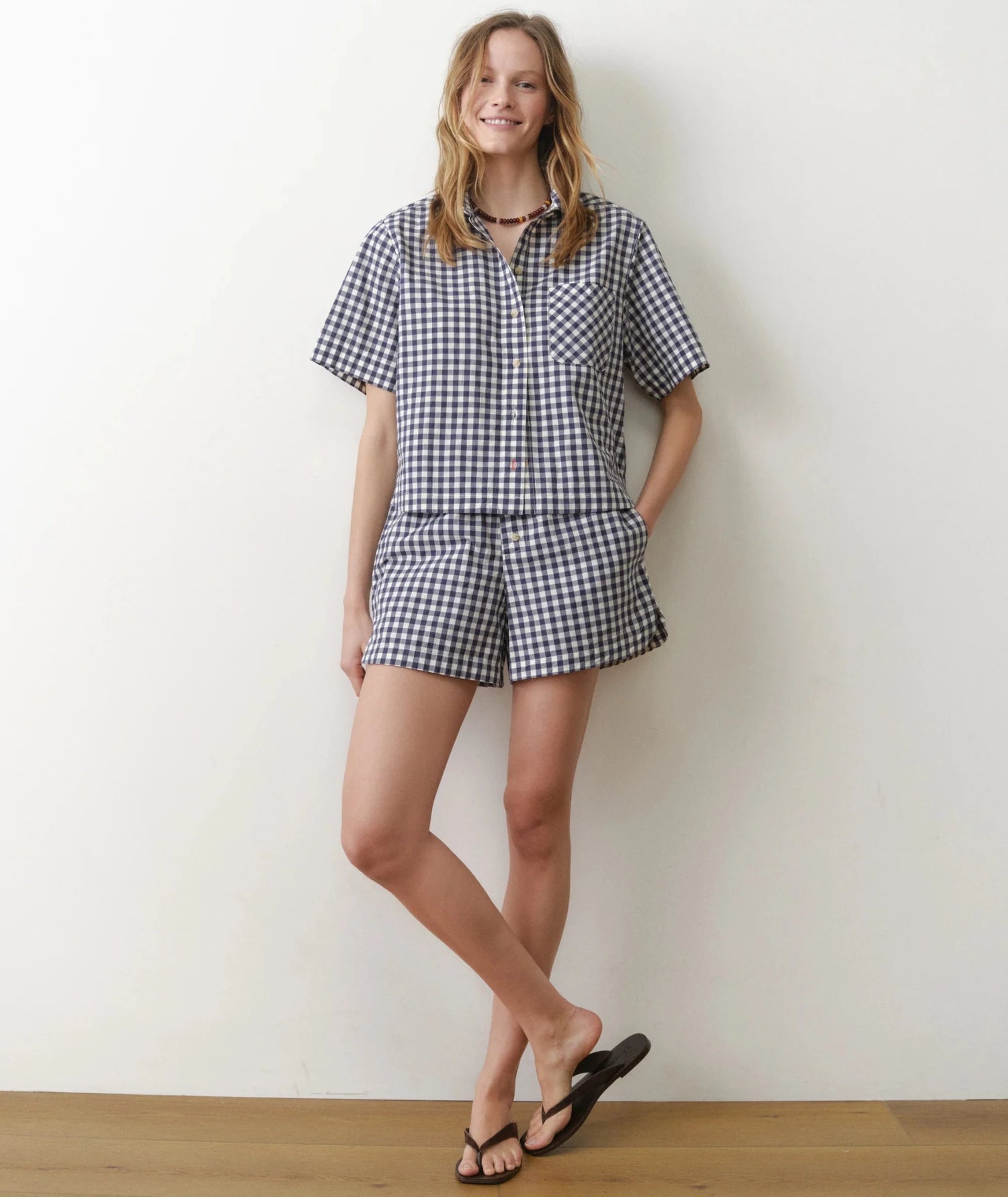 Bonnie Poplin Shirt - MST GoodsMarine Layer